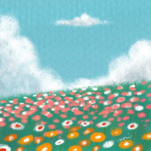 花の絨毯