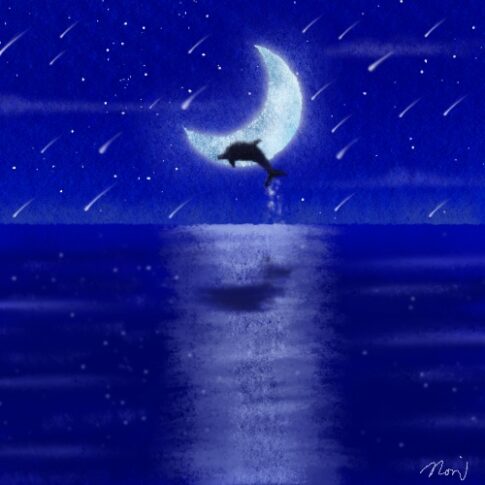 真夜中のジャンプ